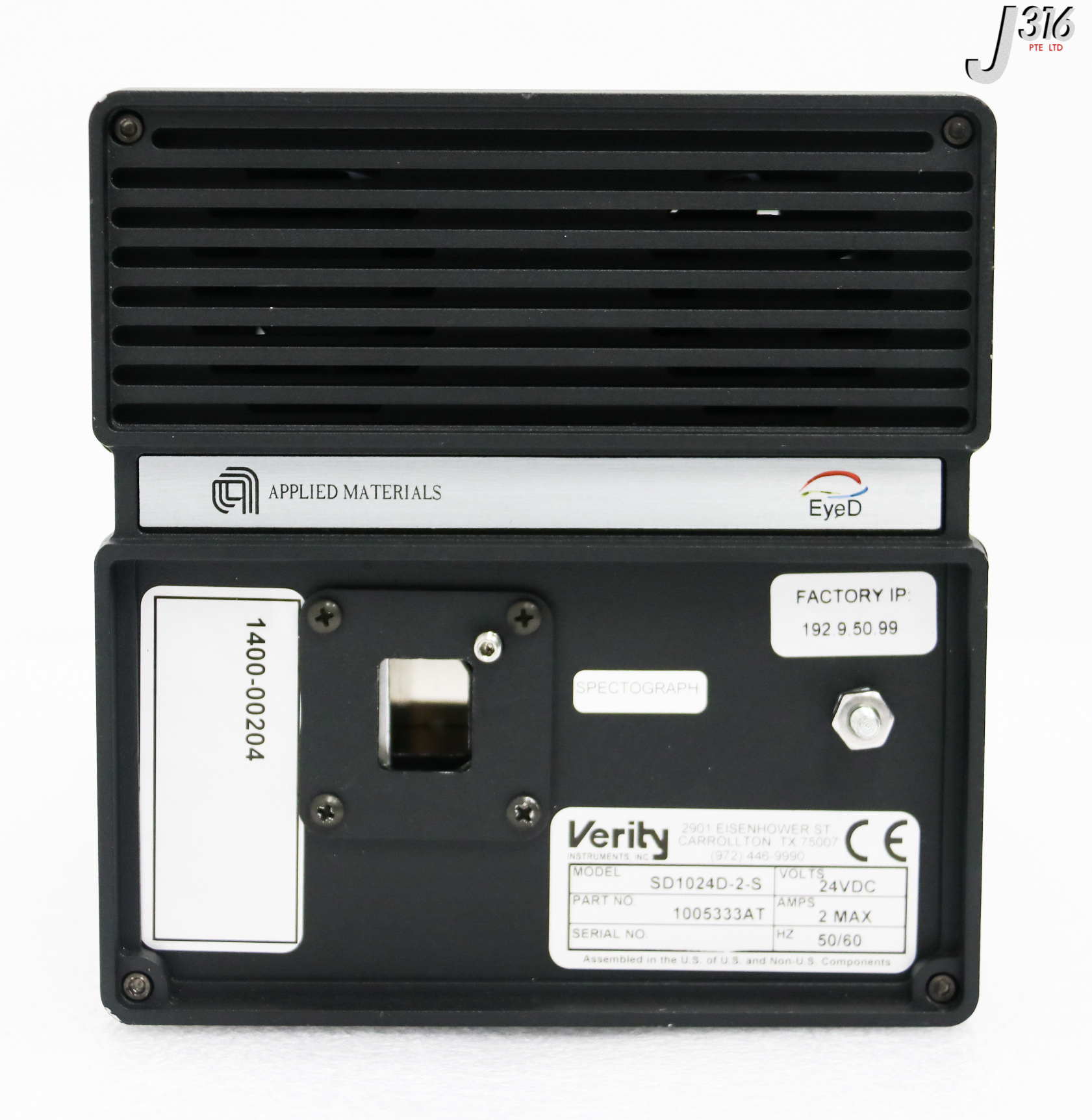 アイピ 32425 APPLIED MATERIALS VERITY EYED CTLR SPECTROGRAPH (PARTS